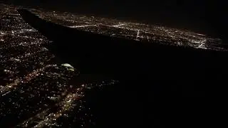 British Airways 747-400 Night Takeoff from Miami MIA International Airport
