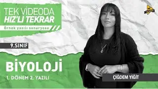 9. SINIF BİYOLOJİ 1 DÖNEM 2 YAZILI TEK VİDEODA HIZLI TEKRAR