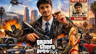 MICHAEL BECAME A BIGGEST CRIMINAL | GTA 5 GAMEPLAY | DAY 2 ( HINDI)