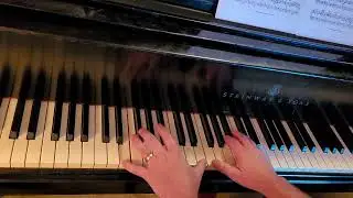 Slow-mo Dizzy Fingers (by Zez Confrey) to see fingerings