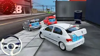 Realistic Driving In Rebaixados Eitle Brasil + Music || Steering Wheel Android Game