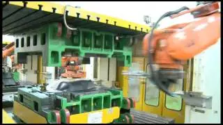 SIMPAC Tandem press line in Automotive industry