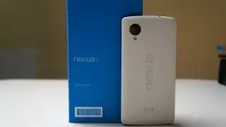 Nexus 5 Unboxing and First Setup