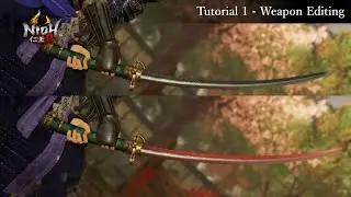 Nioh 2 Modding Tutorial 1 - Weapon editing