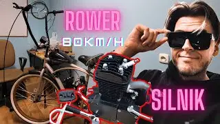 BICZ KRUZER #1 - Ja też chce rower z silnikiem spalinowym! Motorower, dwusuw,