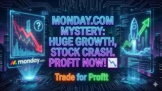 [Fullver] monday.com Ltd. Mystery: Why did huge growth cause a crash? Trade for profit. 📉