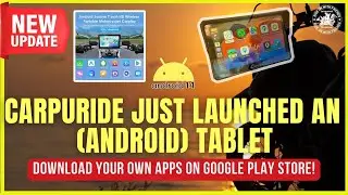 Carpuride Neuheit W702 Plus &ndash; Das erste echte Carpuride Android-Tablet f&uuml;rs Motorrad! 🏍️