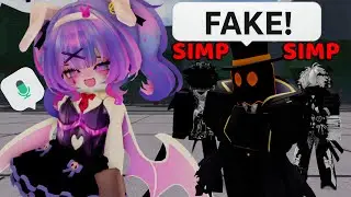 Girl Pretends to Be 