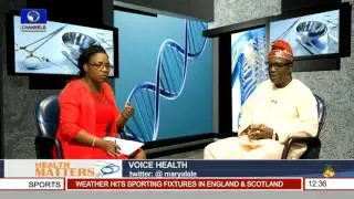 Health Matters: Discussion On Voice Health 26/12/15 Pt 1