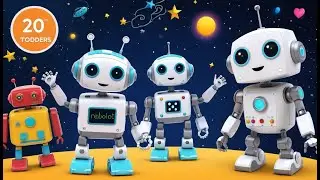 Mary Had a Little Robot | Futuristic Nursery Rhyme for Kids
