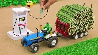 Diy diorama making mini motor water pump science project  | how to make | @sanocreator
