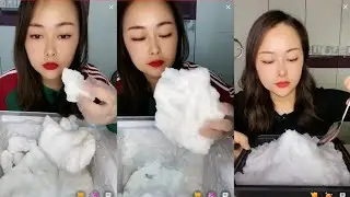 ASMR FREEZER ICE #freezer #ice #whiteice  #asmr #iceeating #kwai #asmreating #crunchyasmr