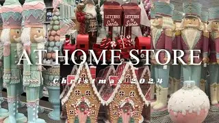 New At Home Store Christmas Decor 2024! Christmas Decorations 2024 + Christmas Decorating Ideas