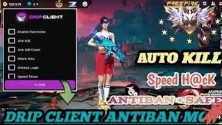 FF AIMKILL HACK OB50 | DRIP CLINT MOD MENU | M590 AIMKILL HACK FF | KING CHEATS V 101
