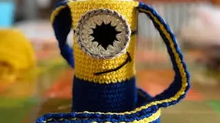 Crochet # 21 Porta botella de agua a crochet