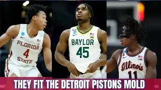Three NBA Draft Prospects That Fit The Detroit Pistons System