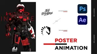 how to make animated poster in after effects 2022 - Motion Graphics