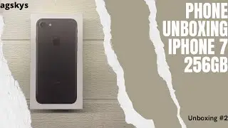 Unboxing iPhone 7 256GB Second 📱in 2021 | ASMR aesthetic ✨