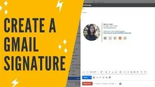 GMAIL SIGNATURE WITH IMAGE, LINKS & MORE: Guide To Email Signature Design For Email Signature Gmail