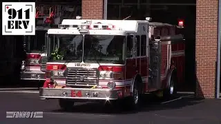 Milford Fire Engine 4 Repsonding