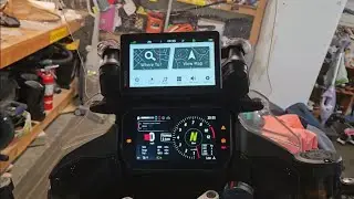 Multistrada V4 Zumo xt, Navigation mount and Lock