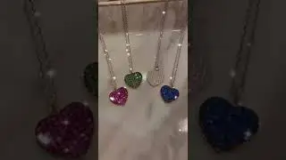 Collana Cuore Pav&egrave;