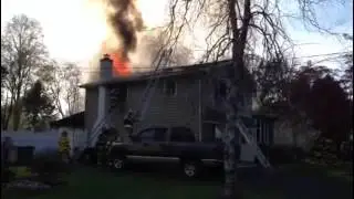 Warminster Twp Bucks County House Fire 4/21/13