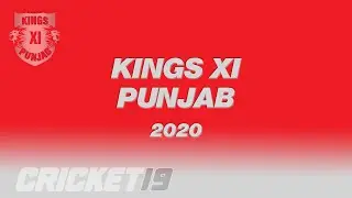 Cricket 19: Kings XI Punjab IPL 2020 Kit/Playface/Stadium