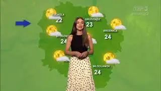 Prognoza pogody TVP3 Bydgoszcz 25-26.07.2023
