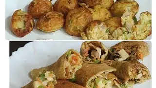 ✨ Two Snacks with Same  Ingredient | Easy & Quick Snack Recipes 🍴@HEALTHYUDUPIBITES 