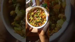 High Protein Chana Chat #ytshorts #shortsfeed #youtubeshorts