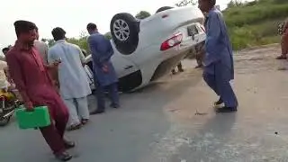 Accident at GT Road kathala chenab gujrat pakistan 20 Aug 2017
