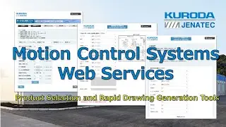Introduction to Kuroda Precision Industries` Motion Control Systems Web Services