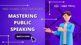 Mastering Public Speaking & Presentation Skills: Full Course | Free Certificate 🎤