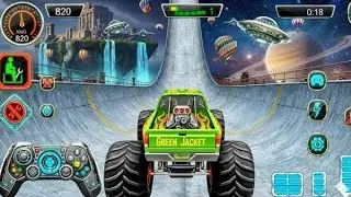 Monster Truck Flying Over Mega Ramps 🤯 | Extreme Stunt Racing 2025 | Android Gameplay