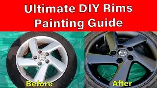How to Spray Paint Your Rims Like a Pro | DIY Wheel Painting Tutorial by a Powder Coating Expert
