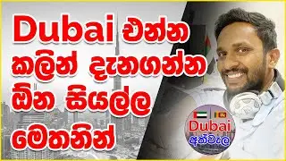 Dubai එන්න කීයක් යනවද? Jobs තියෙනවද? #srilankanews #srilanka #sri_lanka #sinhala #lanka #colombo