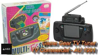 TV Commercial Retro Gamer -  Sega Game Gear TV Tuner - AU 1991 | Game Archive