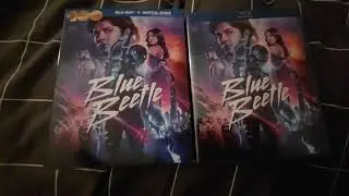 Blue Beetle Blu Ray Unboxing