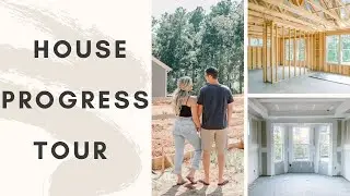 NEW CONSTRUCTION VLOG || CONSTRUCTION SITE HOUSE TOUR