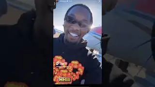 OFFSET LAUGHING AT BIG ZOO & HIS GOONS LOOKING FOR HIM AFTER GETTING OFF A PRIVATE JET!!! 😳