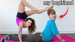Teaching My Boyfriend my Americas Got Talent Tricks