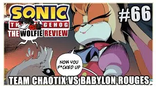 IDW Sonic Comic Review 66 | Chaotix vs Babylon Rouges