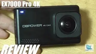 REVIEW: DBPower EX7000 Pro 4K Action Camera (Touch)