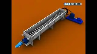 Thermal heater cooling multi-function screw conveyor dryer medical use, agricultural use, industrial