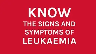 Signs and symptoms of leukaemia