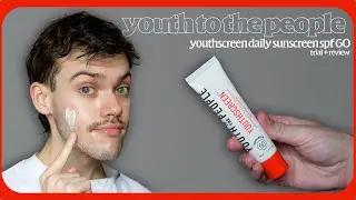 youth to the people youthscreen daily sunscreen spf 60 | trial + review