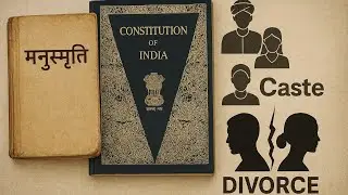 Manusmriti & Constitution, Caste System , Intercaste Marriage , Divorce of Intercaste Marriage 🔥