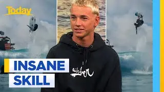 Aussie teen surf sensation lands 'best air ever' in competition | Today Show Australia