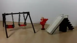 How To Build a LEGO Playground (Slide, Swings & Bouncy Ride)